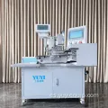 Máquina plegadora y plisadora de cortinas semiautomática con pantalla en inglés con control PLC, 220 V, 150 kg
